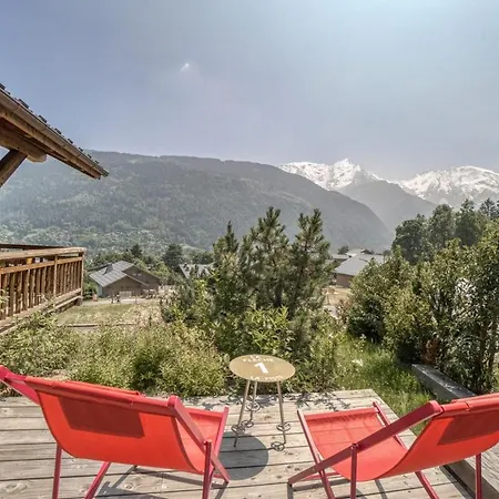 Chalet Familial Vue Montblanc